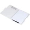 Panavage Clipboard Folder a4 File Board Binder Conference Pad Translucent