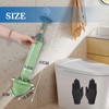 Professional Toilet Plunger, High Pressure Unclogger with Curved Head Design,