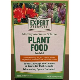 Expert Gardener All-Purpose Water Soluble Plant Food Fertilizer, 1.5 lb.