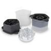 Tovolo 81-34440 Leak-Free, Rose Ice Cube Stackable with Tight Silicone