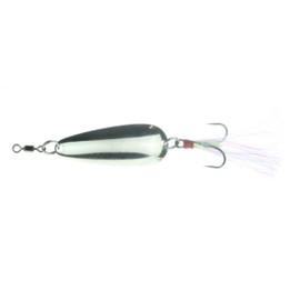 Nichols Lures 2FS5-12 Mojo Flutter Spoon Silver Chome, 1/2 oz