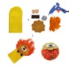 Itopstar 8 Pcs Felt Hand Puppet Making Kit for Kids