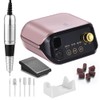 CHERIMOYA Pulidor De Unas Esmeril Drill Profesional 35000RPM,Kit de Taladro