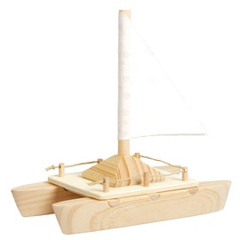 EDUPLAY 210218 Kit Katamaran, ganzjähriges Basteln, mehrfarbig