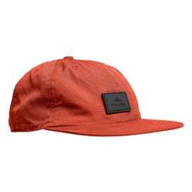 Tillak COHO Six Panel Hat, Kodra Nylon 6 Panel Cap with Snap Closure (Supai Red)