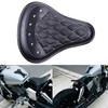 Black Motorcycle Cushion Spring Solo Seat Compatible with Honda Rebel