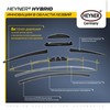 HEYNER® Windscreen Wiper Set Suitable for Ford S-MAX CJ, WA6