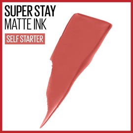 Maybelline New York SuperStay Matte Ink Liquid Lipstick, City Edition, Self-Starter, 0.17 Ounce