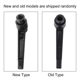 Thread Adjustable Handle Machine Knobs Adjustable Stainless Steel M4 / 5/6/8/10/12 Internal Thread - Black (4PCS)(# 05)
