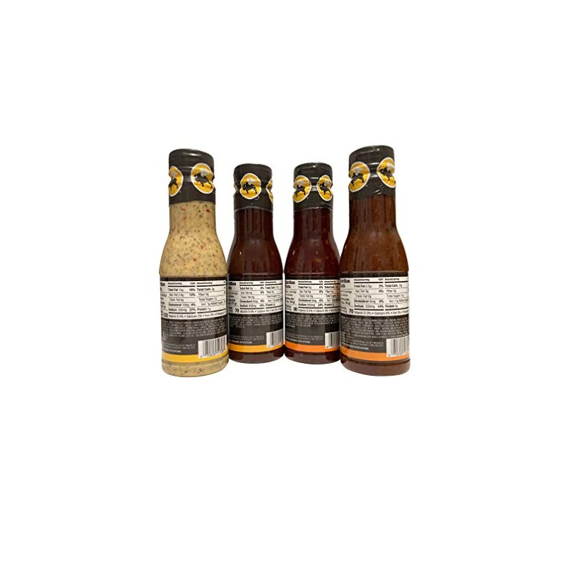 Buffalo Wild Wings Sauce Variety Sampler Bundle - Parmesan Garlic,