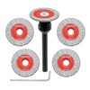Mini Diamond Engraving Saw Blade - FOCSTOL 5pcs 1-3/16 Inch(30mm)
