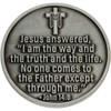 Follow Me Easter Coins Jesus & Cross Silver (Pkg of