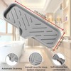 Silicone Bathroom Soap Dishes,Shower Soap Holder with Drain, Sponge Holder
