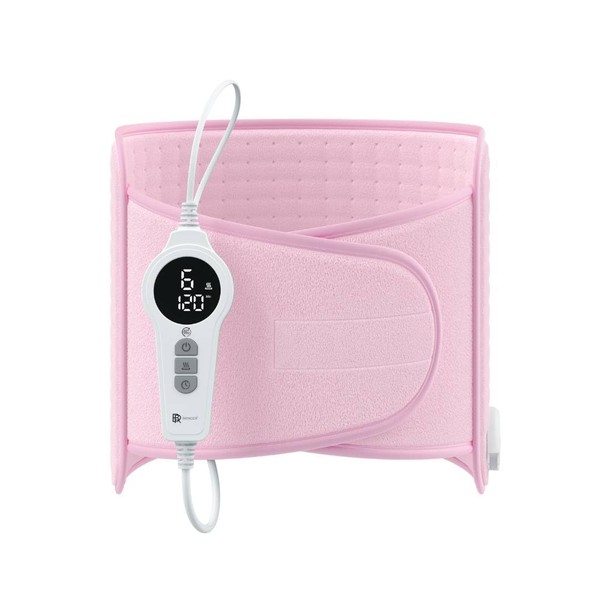 BR Bringer Infrared Heating Pad with Velcro Fastener for Back,