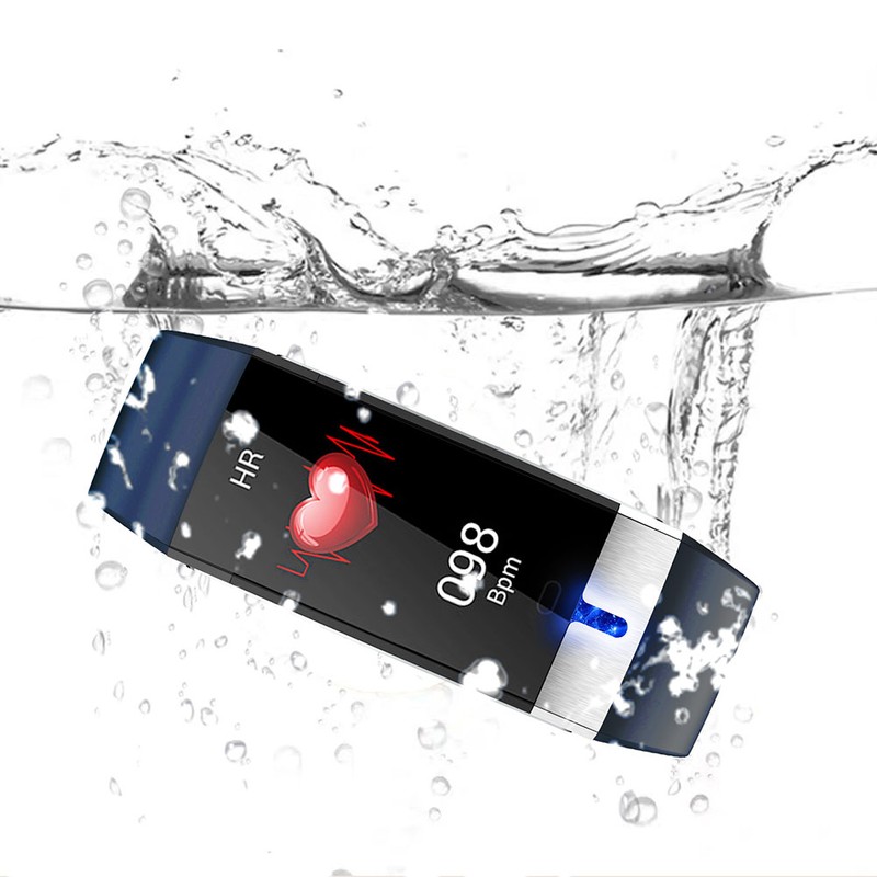E88 Smart Sports Bracelet Healthy Step Count Multifunction Electrocardio Temperature