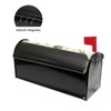 Patrick Day Dog Shamrock Clover05 Magnetic Mailbox Cover MailWraps Garden