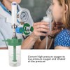 WX-YQ-02 Oxygen Inhaler, Pressure Regulator Oxygen Meter G5/8-14 Male Thread,