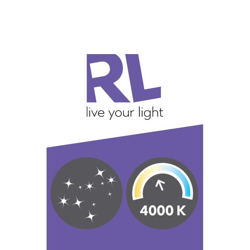 Reality Leuchten Tibor R62903001 LED Ceiling Light Plastic White with