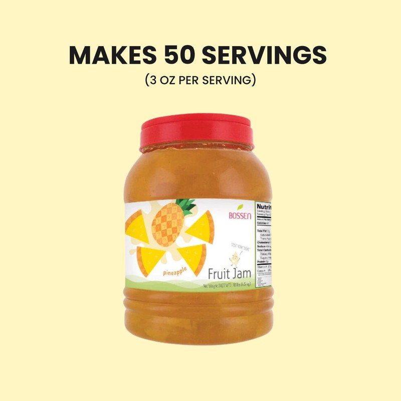 Bossen Fruit Jam/Smoothie Paste (Bottle, Pineapple)