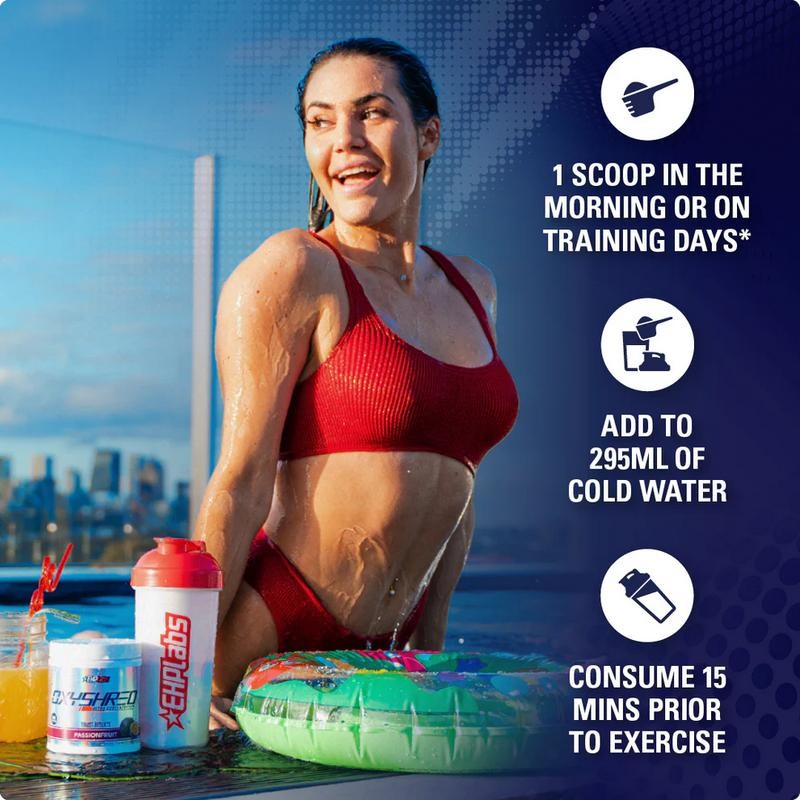 EHP Labs OXYSHRED Powder:_Guava Paradise