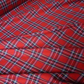 Mini Royal Stewart Tartan Fabric (Per Metre)