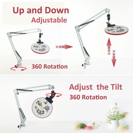 Cross Stitch Frame Stand Embroidery Hoop Holder Embroidery Hoop Stand Cro Embroidery Stands Lap Cross Stitch Holder Stand,Cross Stitch Stand Suitable for Embroidery Hoops Hand Embroidery Supplies