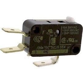 Johnson Electric XGG2-88Z1, Switch, Miniature SNAP Action MICROSWITCH, 10A 125/250 VAC, PIN Plunger .250 QUI