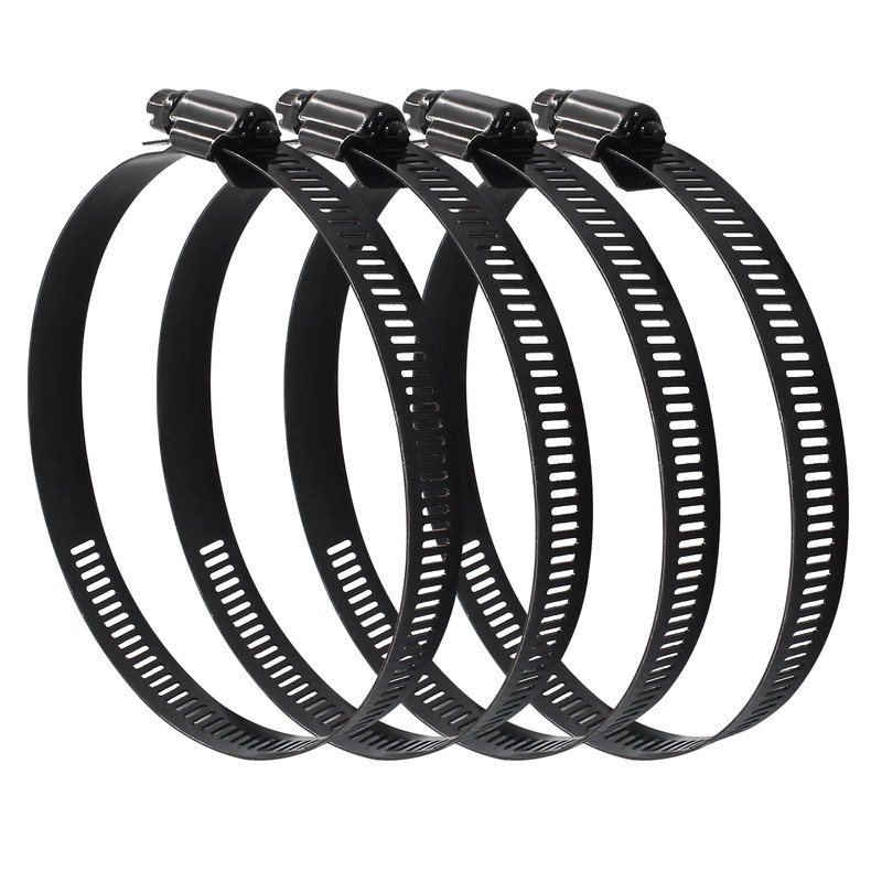 Litoexpe 4 Inch Stainless Steel Worm Gear Hose Clamp 4