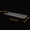 CXNGD Bathtub Tray Table, Clear Acrylic, Anti-Slip Bath Caddy, 32.3