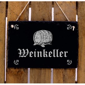 Slate Sign 'Wine Cellar' Clip On Back Cover Hard Case Household Kitchen Restaurant Kitchen Plaque