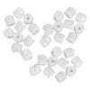 200 Pcs Plastic Hinge Dowel Inserts Cabinet Door Hinge Screw
