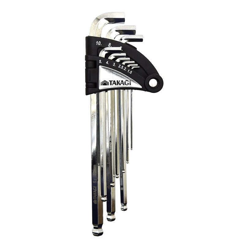 Takagi Ball Point Hex Wrench Stubby No. 103 Set of