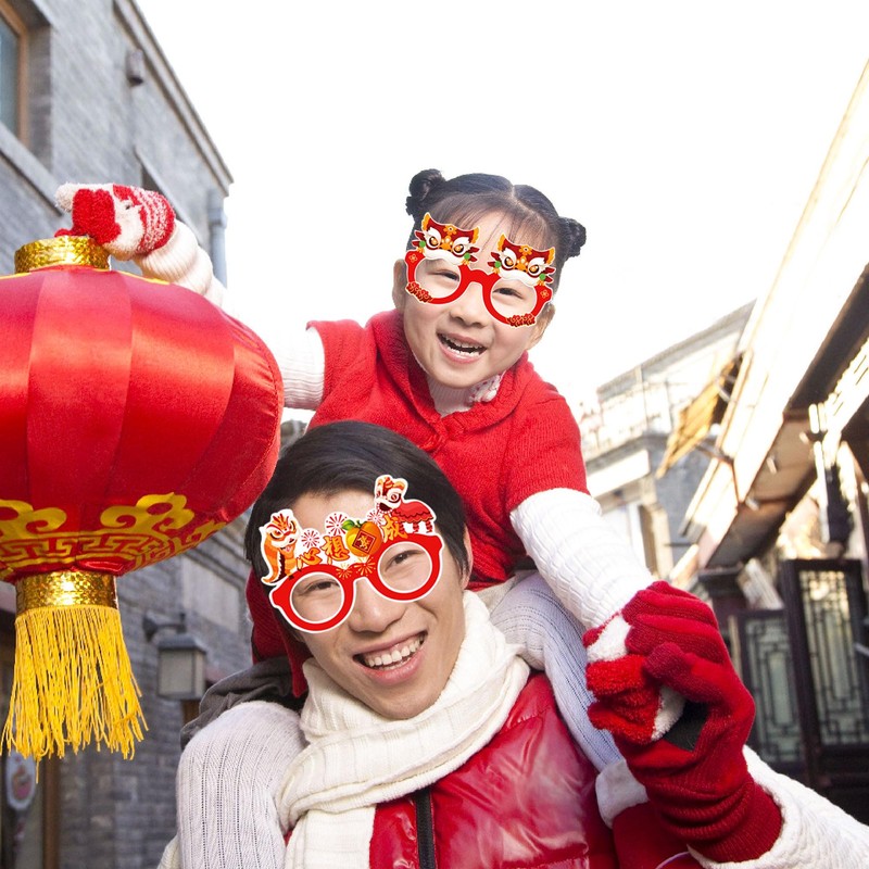 2025 Chinese New Year Party Supplies Paper Glasses 2025 Snake