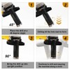 SHDIATOOL Diamond Core Drill Bits 4 Inch for Hard Stone