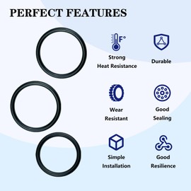 9PCS 926-168 Radiator Hose and T-Pipe Coolant Tee Coolant O Rings Kit, DR3Z8566A BC3Z-8590-F Compatible with Ford F-150(2011-2018),F-250,350,450,550 Super Duty, Mustang and Lincoln Models-Stopped