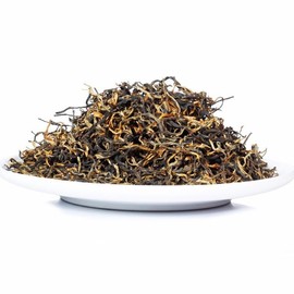 Yunnan Dianhong, Mao Feng毛锋, Black Tea, 280g / 9.88oz – Loose Leaf Chinese Red Tea with Bold Flavor and Full-Bodied Aroma