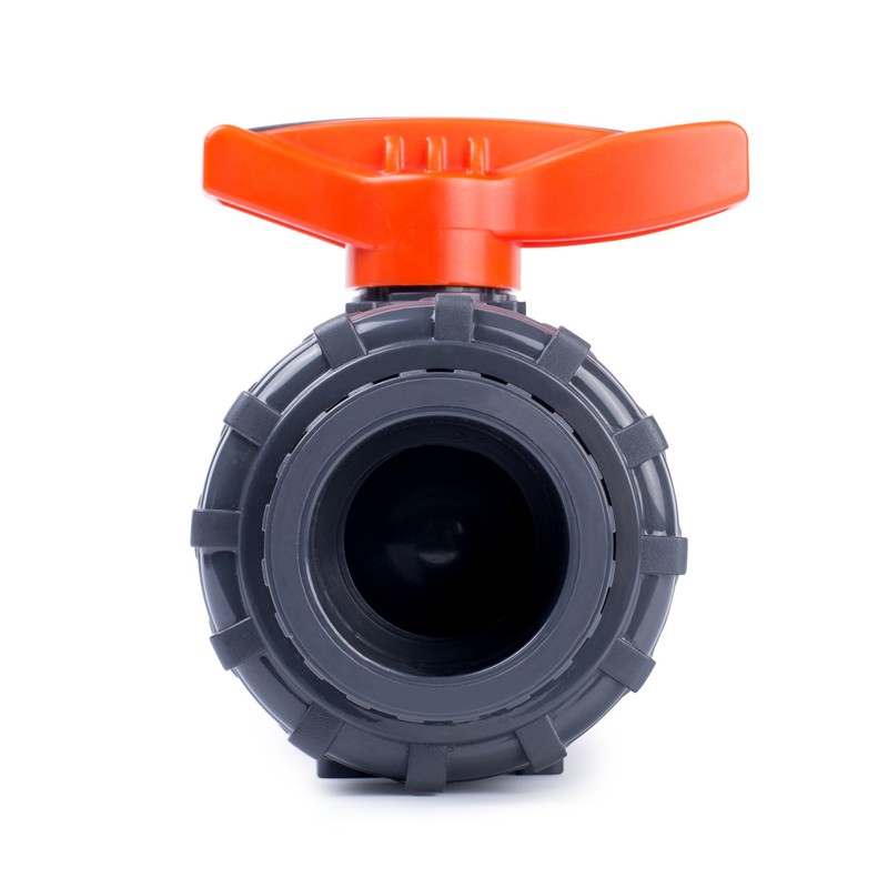 HYDROSEAL Kaplan PVC 1 1/2" True Union Ball Valve with