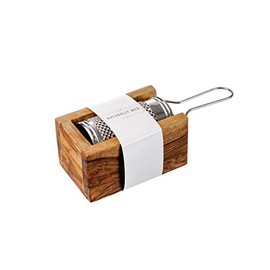 Olive Wood Parmesan Cheese/Nutmeg Grater in Box - Small