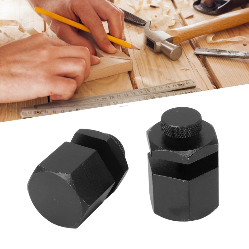 2PCS Stair Guages Knobs Aluminium Alloy Stair Stringer Layout Tool