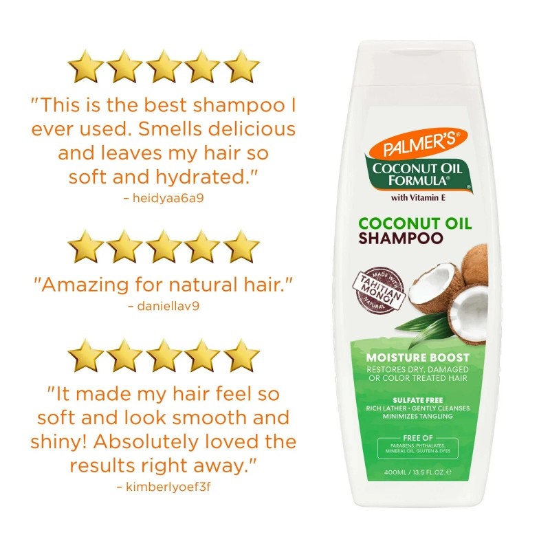 Palmer’s Palmer'S Coconut Oil Formula Moisture Boost Conditioning Shampoo, 13.5