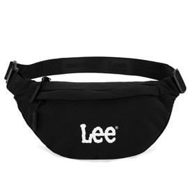 LEE x Montana West Large Waterproof Waist Pack Unisex Belt Bag Adjustable Fanny Pack for Travel Running Hiking and Cycling LW-LEE38-238 BK