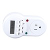 Timer Outlet 7 Day Programmable Digital Timer Plug in Light