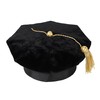Erligo Unisex Deluxe Doctoral Graduation Gown and Doctoral Hood 8-Sided