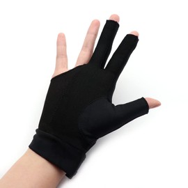 CUESOUL Billiard Gloves Left/Right Bridge Hand - Suitable for Pool Games/Snooker/Carom Games
