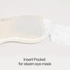 Netbors Luxury Silk Sleep Mask with 22mm Mulberry Silk, Velvet