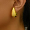 Julyls 18K Gold Earrings Dupes, Elegant Waterdrop Earrings for Women,