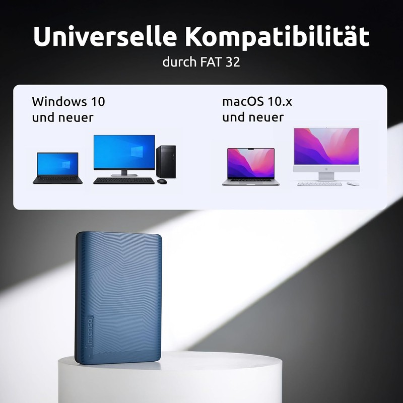 Intenso Memory Safe 1TB Portable External Hard Drive 2.5" USB