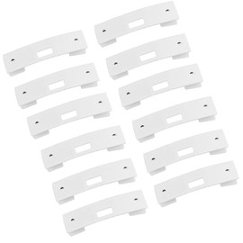 Wmzjnljy 12pcs Vertical Blind Repair Vane Savers Window Blind Replacement Slat Fixers Vertical Blind Repair Tabs for Fixing Broken Vertical Blind Vanes(M39-12)