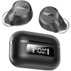 TOZO Active Noise Cancellation Wireless Earbuds IPX8 Waterproof Matte Black
