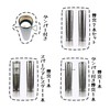 A.S.F. OUTDOOR Chimney Set, Stainless Steel, 1 Spark Arrester and